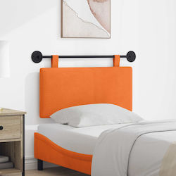 vidaXL Stoff-Kopfstütze Für Bett Rosa 100x55cm