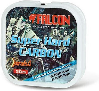 Fishing Line Falcon Fluoro Carbon 50m Colour Natural Size 0.10