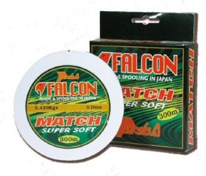 Πετονιά Falcon Match Super Soft 300m Χρωμα Pearl Blue Μεγεθος 0.24