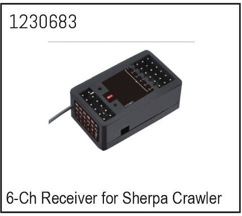 Absima Receptor Cu 6 Canale Cr3.4 Crawler