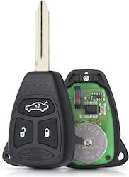 Car Remote Key 433mhz 3 Buttons Id46 Pcf7941 Kobdt04a Electronics Battery Compatible Chrysler 300 Dodge Charger Durango Jeep Grand Cherokee