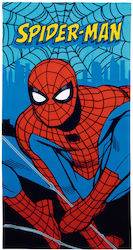 Kinder-Strandtuch Spiderman Blau 140x70cm