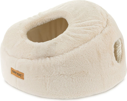 Cat Bed Hideout Beige Color 46*46*28cm