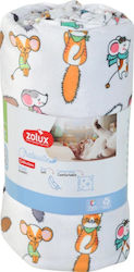 Diamsil Zolux Katzenbett Decke Muster Katzen Mäuse Chatouille 152.5x74cm