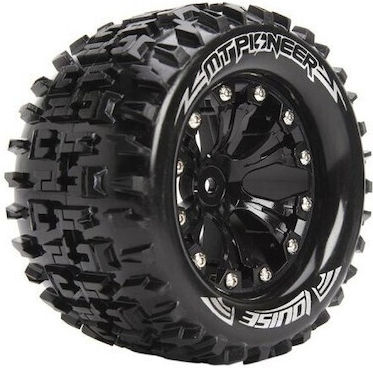 Roți Pre-montate Mt-pioneer Soft 12mm 1/2 Offset Louise Monster Truck 2.8 2 Bucăți