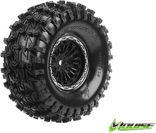 Louise Anvelope Cr-Enduro 1.9 Supersoft Pe Jantă Neagră De 12mm 2 Bucăți