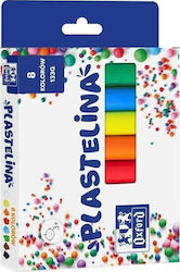 Plasticină Oxford 8 Culori 133g Plasticină Oxford 8 Culori 133g