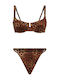 Top Bikini Sutien Animal Print Animal