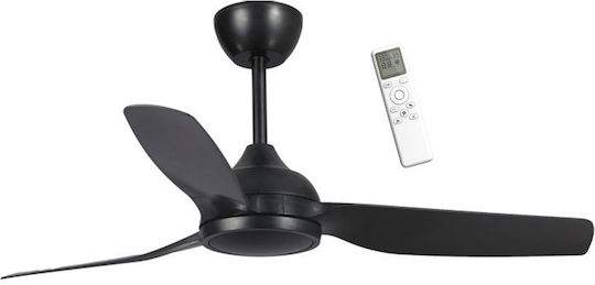 Primo PRCF-80730 Ceiling Fan 132.08cm With Black Light Fixture