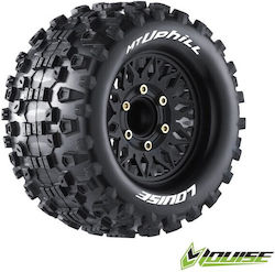 Louise Mt-UpHill Set Roți Monster Truck 1/10 Hex Interchangeabile 12 14 17mm 2 Bucăți