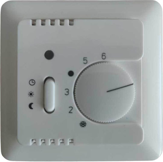 Popp Digital In die Wand eingelassener Thermostat Raum