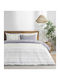 Nima Soleil Double Bed Sheets Set With Fitted Sheet 160x200+32cm Soleil (4pcs)