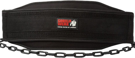 Gorilla Wear Nylon Dip Belt – Black