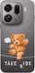 Oppo Find X9 Pro Take Risk Transparent Silicone TPU Case