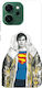 Oppo Reno 14 Fs Superman 2 Transparent Silicone Tpu Mobile Phone Case