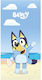 Beach Towel Microfiber 70x140cm Bluey
