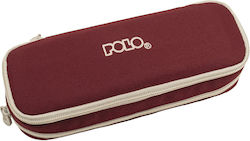 Polo Burgundy Pencil Case