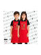 Koupakoupa Tung Tung Tung Sahur Kinder Schürze Küche Rote 46cm KP_30875_apron-kid-red