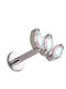 Silver And More Titan Ohrring Stift aus Titan 8 x 1.2mm