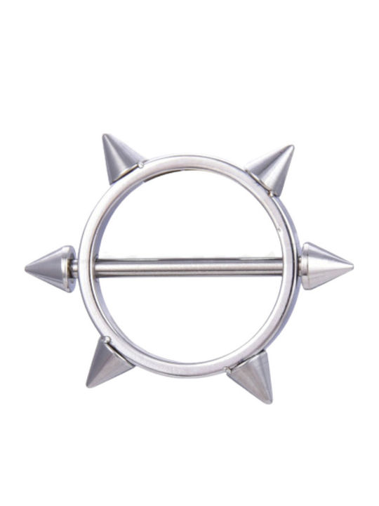 Silver And More Скуларак Бар Нипел От Стомана 15 x 1.6mm