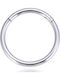 Silver And More Σκουλαρίκι Κρικάκι Μύτης από Ατσάλι 8mm