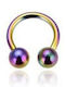 Silver And More Barbell Eyebrow Piercing Earring Steel 8 x 3mm Silver