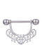 Silver And More Скуларак Бар Нипел От Стомана 14 x 1.6mm Сребрист