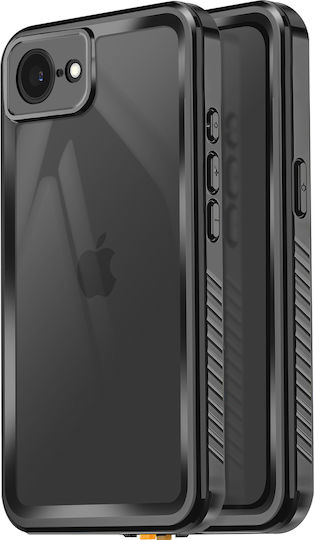 Redpepper Full Body Case Iphone 17e Ip68 Waterproof Matching Lanyard Black