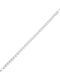 Damen Armband Rosette aus Silber mit Zirkon