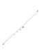 Silver And More Women's Gold Plated Silver Bracelet with Zircon