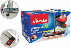 Vileda Ultramax Περιστρεφόμενη Παρκετέζα