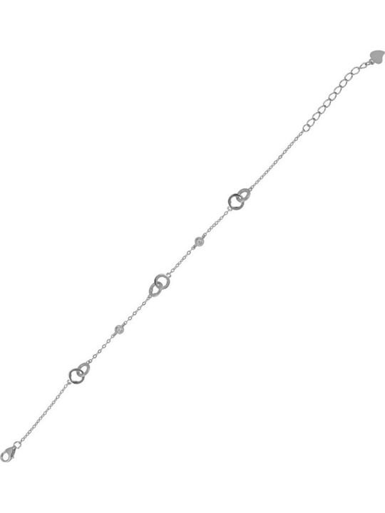Silver And More Brățară Pentru Femei Din Argint Cu Zircon