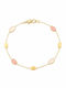 Senzio Belibasakis Women's Bracelet Gold 14K with Zircon
