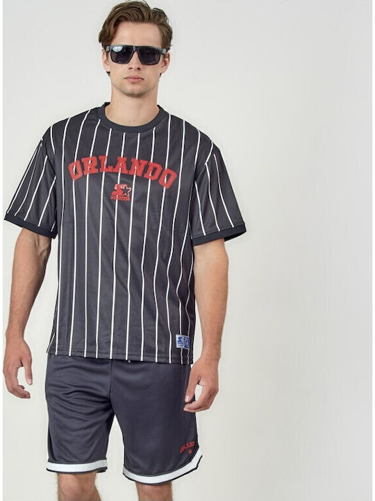 Starter Polo Herrenbluse Schwarz