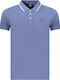 Blaue Herrenbluse
