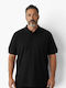 Short Sleeve Black Blouse