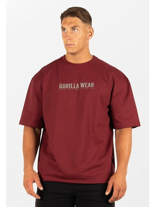 T-shirt Burgundy