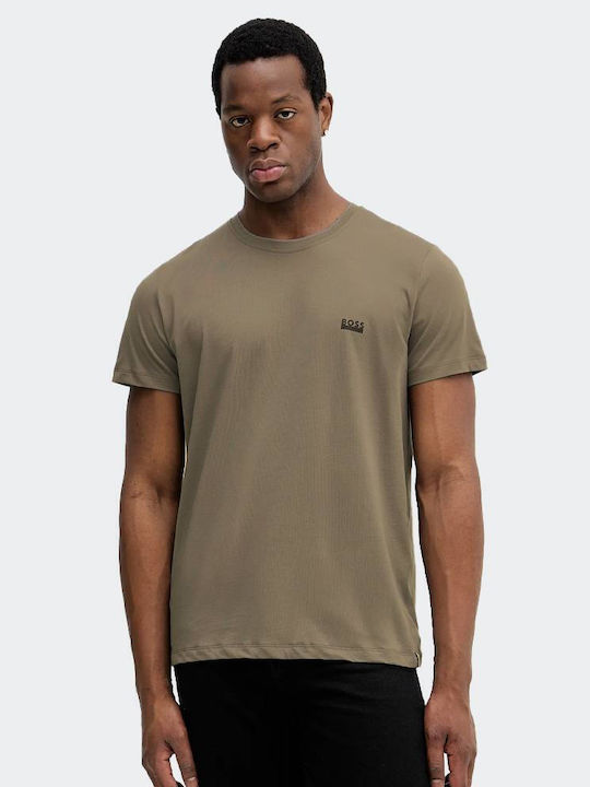 Boss T-shirt Μπεζ