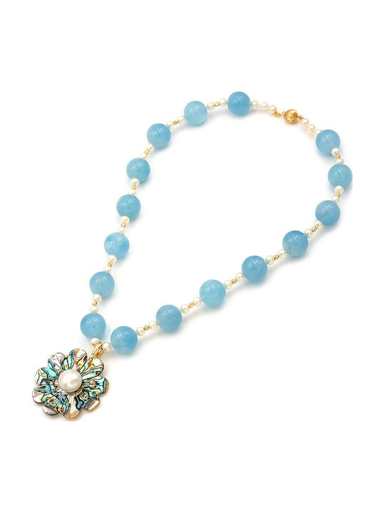 Doppeltes Halskette aus 14K Gold Schwarz