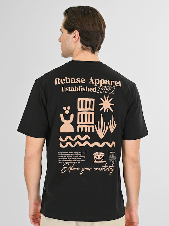 Rebase Tricou Negru