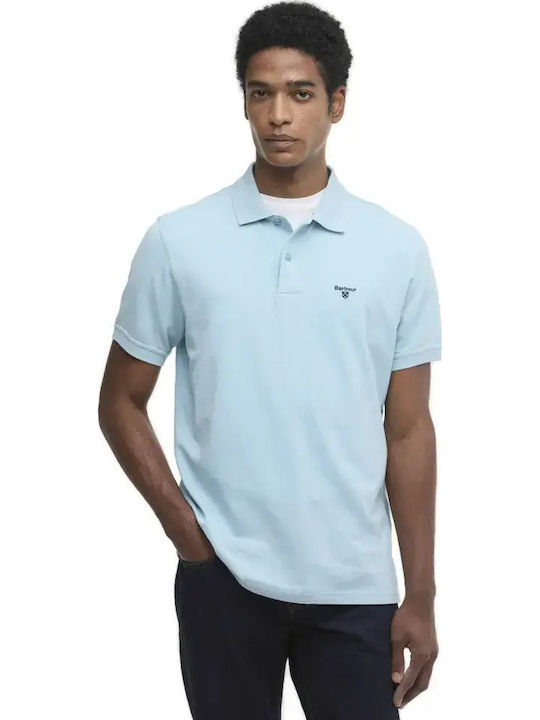 Barbour Polo Μπλούζα Κοντομάνικη Blue