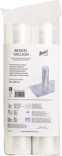 Set 2 Vacuum Food Sealing Rolls 30x600 Cm Berkel Bkl001068
