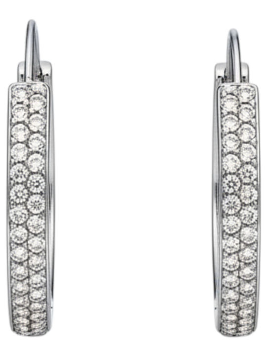 Earring Hoop Nn-s221 Silver