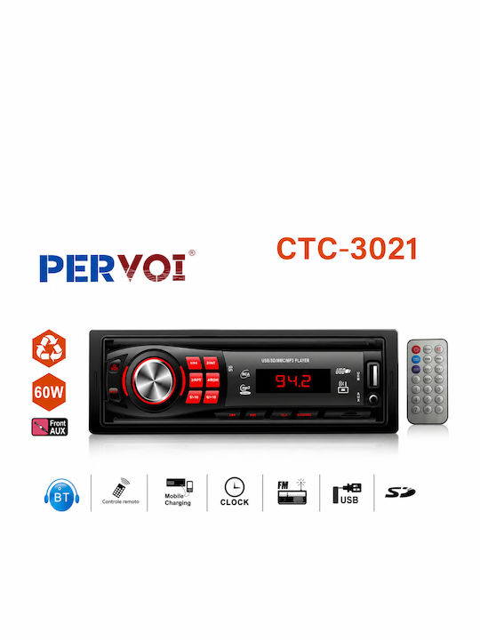 PerVoi Auto-Audiosysteme 1 DIN Bluetooth USB