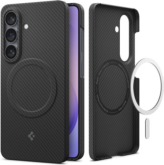 Spigen Air Skin Rückseite Hülle Aramidfaser 1mm Schwarz Galaxy S26+