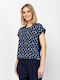 Women's T-shirt Navy