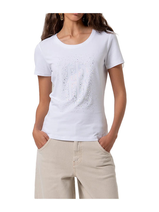 Damen T-Shirt Weiß