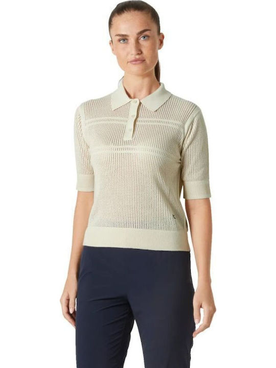 Helly Hansen Salt Knit Дамска Поло Блуза Бежова