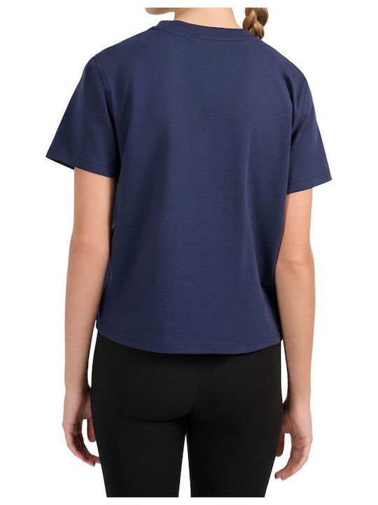 4F Bluza Damă Tricou Albastru Marin
