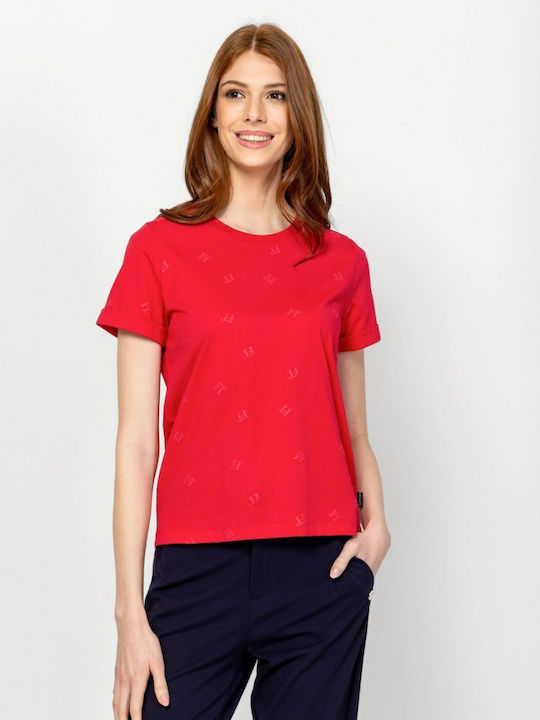 Heavy Tools Γυναικείο T-shirt Red